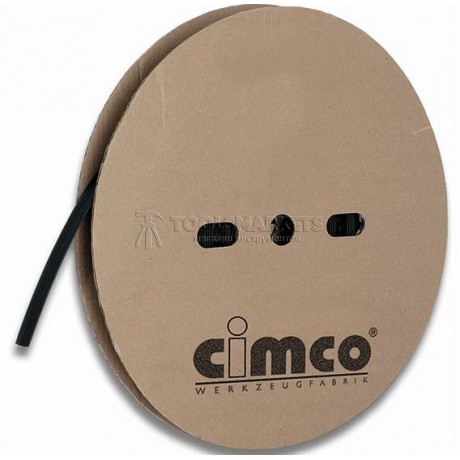 Тонкостенные термоусадочные трубки черного цвета, термоусадочное соотношение 2:1 CIMCO 18 4006