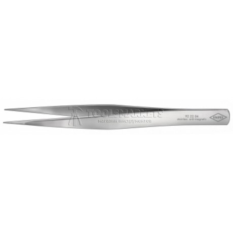 Пинцет для прецизионных работ тонкие губки 130 мм KNIPEX KN-922204