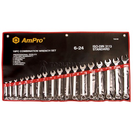 Набор ключей комбинированных 14 предметов 10-32 мм AmPro T40186