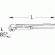 Ключ трубный 1.1/2" 175 1.1/2 GEDORE 6437420