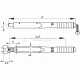 Динамометрический ключ DREMOMETER ВZ A+S 7461-01 20-120 Нм GEDORE 1427075