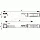 Динамометрический ключ TORCOFIX K 1/4" 5-25 Нм 4549-02 GEDORE 1545132