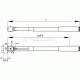 Динамометрический ключ TORCOFIX FS 14x18, 40-200 Нм 4151-20 GEDORE 7603580