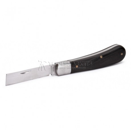 Нож монтерский малый складной с прямым лезвием НМ-04 КВТ 67550