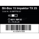 Набор бит Bit-Box 15 Impaktor TX 25 WERA WE-057775
