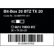 Набор бит Bit-Box 20 BTZ TX 20 WERA WE-057771