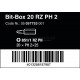 Набор бит Bit-Box 20 RZ PH 25 WERA WE-057753