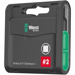 Заказать Набор бит Bit-Box 20 V для винтов с внутренним квадратом WERA WE-057790 отпроизводителя WERA