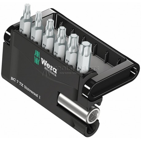Набор бит Mini-Check 7 TX WERA WE-056294