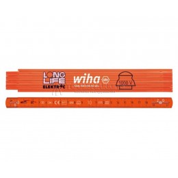 Заказать Складной метр 2 метра Longlife Elektric WIHA 42068 отпроизводителя WIHA