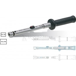 Динамометрический ключ 14х18 мм 20-120 Нм HAZET 6291-1CT