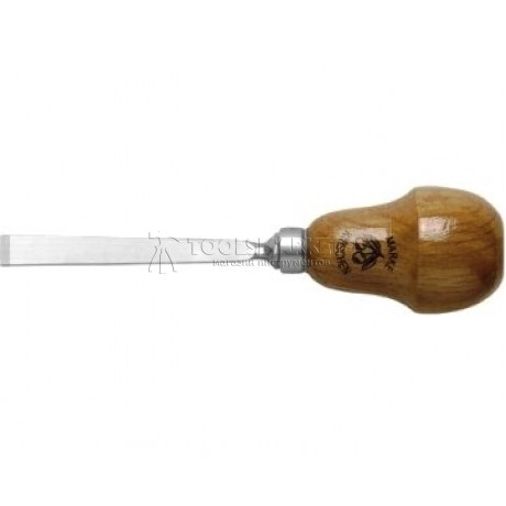 Стаместка с прямым лезвием с рукояткой из грушевого дерева 2 мм KIRSCHEN KR-5601002