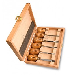 Набор для резьбы по дереву в деревянной коробке 6 предметов 5697 HK KIRSCHEN KR-5697000
