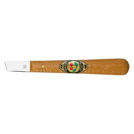 Нож с прямым клинком и скошенным лезвием KIRSCHEN KR-3354000