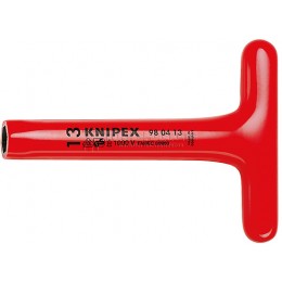 Заказать Ключ гаечный торцовый с прочной Т-образной ручкой 19 мм VDE KNIPEX KN-980519 отпроизводителя KNIPEX