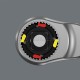Трещотка привод 1/4" Zyklop Metal Push, переставной квадрат, 141 мм WERA WE-004003