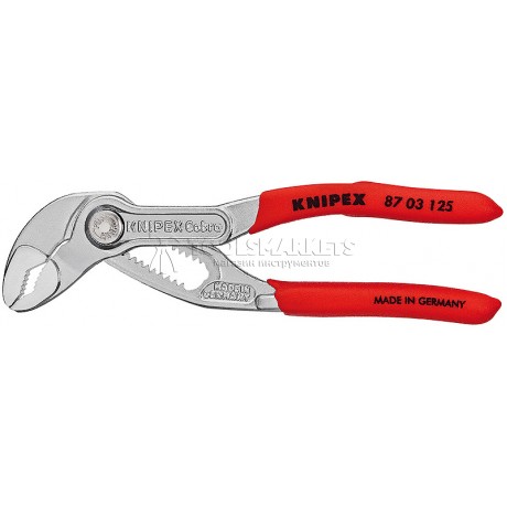 Высокотехнологичные сантехнические клещи Cobra® 125 мм KNIPEX KN-8703125