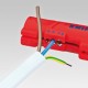 Инструмент для снятия оболочки с плоского и круглого кабеля, 0,8 - 2,5 mm², 125 мм KNIPEX KN-1664125SB