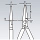Плоскогубцы механика изогнутые под 45°, 200 мм KNIPEX KN-3895200