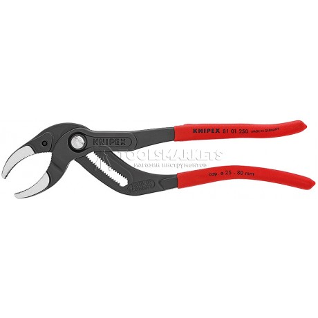 Клещи трубные захватные 250 мм KNIPEX KN-8101250