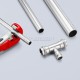 Труборез KNIPEX TubiX® для стали и цветных металлов, Ø 6 - 76 мм, L-260 мм, блистер KN-903103BK
