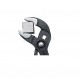 Высокотехнологичные сантехнические клещи со страховочным креплением Cobra® 180 мм KNIPEX KN-8702180T
