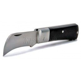 Нож монтерский большой складной с изогнутым лезвием НМ-02 КВТ 57597