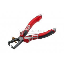 Клещи для снятия изоляции до 10 мм2, покрытие TitanFinish, рукоятки SoftGripp 3K NWS 145-69-160