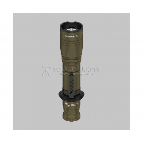 Фонарь ARMYTEK DOBERMANN PRO MAGNET USB OLIVE Белый свет F07501CO