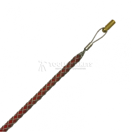 КЧЛ10/М6 Кабельный чулок для легкого кабеля диаметр 6-10 мм с резьбовым наконечником М6 и петлей, L=200 мм