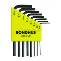 Заказать Набор укороченных дюймовых шестигранников "Bondhus", 8 предметов, cерия GorillaProf, Bondhus 12232 отпроизводителя Bondhus