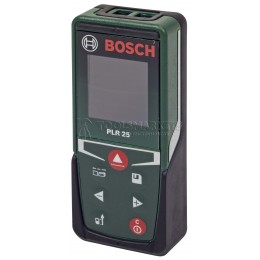 Заказать Лазерный дальномер PLR 25 Bosch 0603672521 отпроизводителя Bosch