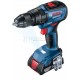 Аккумуляторная ударная дрель-шуруповерт BOSCH GSB 18V-50 06019H5120