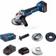 Аккумуляторная угловая шлифмашина BOSCH GWS 18V-10 06019J4004