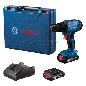 Дрель-шуруповерт аккумуляторная ударная BOSCH GSB 183-LI 06019K9100