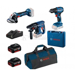Набор аккумуляторных инструментов 18v BOSCH 0615990N1Y