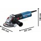 Угловая шлифмашина Bosch GWS 14-125 S с регулировкой оборотов 0.601.7D0.100
