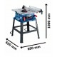 Распиловочный стол BOSCH GTS 254 0601B45000