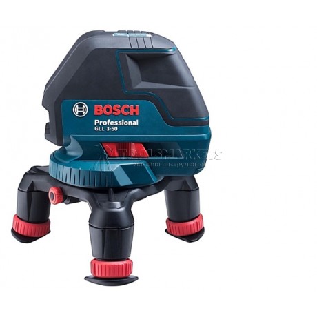 Лазерный нивелир Bosch GLL 3-50 + LR 2 Professional (0 601 063 803)