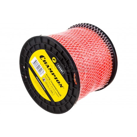 Корд триммерный CHAMPION Square Twist DUO 3.0мм*168м витой квадрат C5061