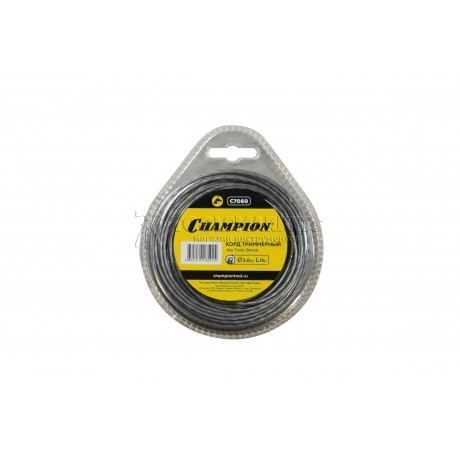 Корд триммерный CHAMPION Alu Twist 2.0мм*15м витой C7060
