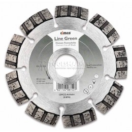 Заказать Алмазные отрезные диски CIMCO, зеленая линия 115 мм CIMCO 20 8742  отпроизводителя CIMCO