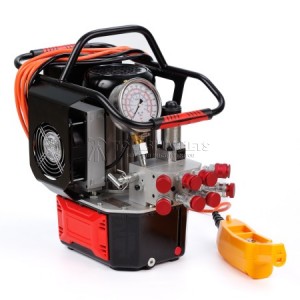 Насос гидравлический ATW 700 Bar, 4 поста, ПДУ, радиатор, 5,5 L, 220 V, LP3-4