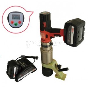 Моментный ключ электрический прямой с контролируемым моментом затяжки 80-450 Нм, 220V, ЖК дисплей 3/4 CMT TXES-04