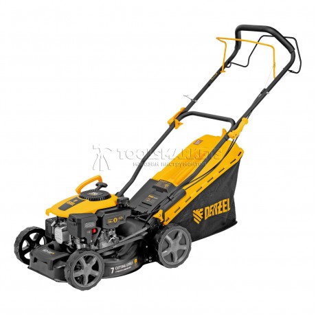 Газонокосилка бензиновая GLD-410SP-K, 150 см3, 41 см, привод, 40 л DENZEL DL-58813