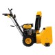 Бензиновая снегоуборочная машина SBM 610, ручной старт, фара DENZEL DL-97653