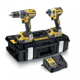 Набор инструментов (DCD796+DCF887) DEWALT DCK266P2LR-QW
