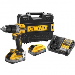 Аккумуляторная ударная бесщеточная дрель-шуруповерт DEWALT в кейсе TSTAK DCD805H2T