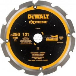 Заказать Пильный диск по фиброцементу DEWALT 250x30mmx12T DT1474-QZ отпроизводителя DEWALT