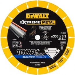 Заказать Алмазный диск отрезной по металлу 355x25мм DEWALT DT40257-QZ отпроизводителя DEWALT